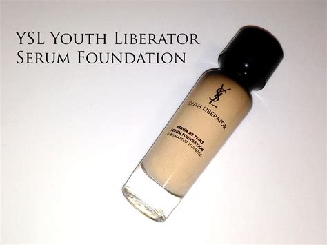 ysl youth liberator serum foundation|youth liberator foundation serum.